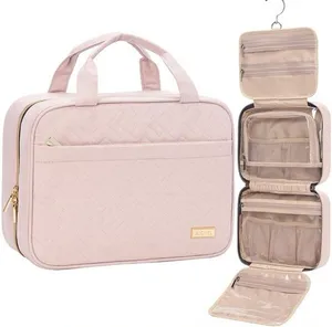 NISHEL Women’s Travel Toiletry Bag In Pink thumbnail 1