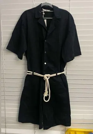 NWT Zara SW23 Jean short romper SM thumbnail 1