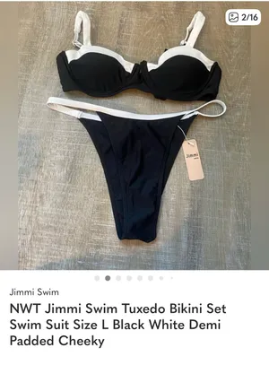 Jimmi swim bikini Black thumbnail 3