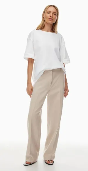 Aritzia Babaton Agency Pant Blk Strp Mt Pearl/Wht thumbnail 1