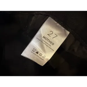 Mother The Hustler Ankle Fray Encounters at Night Dark Blue Stretch Jeans 27 thumbnail 6