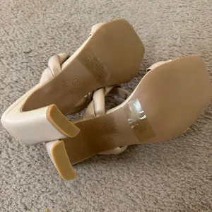 Open Edit Beige Block Hill Twist Sandals NWT Size 7 thumbnail 6
