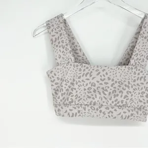 All Fenix Animal Print Bandeau Activewear‎ Sports Bra Women's M Gray Gym Girl thumbnail 4
