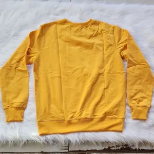 -807 "Tend to your garden" long sleeve Bohemian sweatshirt pullover yellow Large thumbnail 11