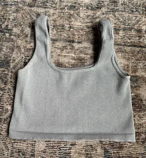 Free people Happiness runs square neck tank top thumbnail 1