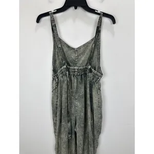 Free People Movement Split Rock Jumpsuit Grunge Boho Square Neck Backless Small thumbnail 10