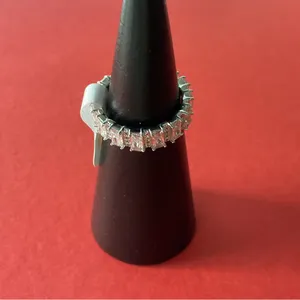 Bomb Party RBP5870 “The Sterling Club” Cubic Zirconia on .925 SSS Sz 7 Ring NWT thumbnail 2