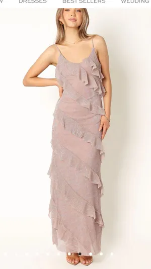 Petal & Pup Maxi Ruffle Dress thumbnail 2