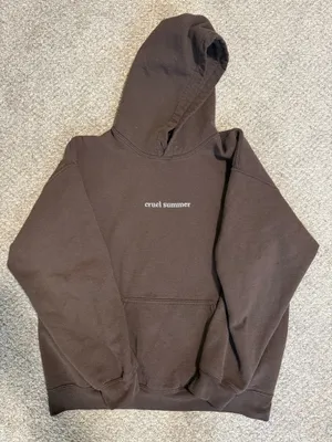 Cruel Summer Brown Hoodie thumbnail 1