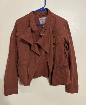 American Rag Women's Rust-Brown Utility Jacket thumbnail 1