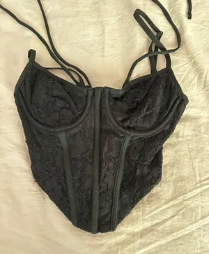 lace corset top thumbnail 1