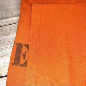 Vintage Fruit of the Loom Orange Fugitive, You Never Saw Me T-Shirt Size M thumbnail 6