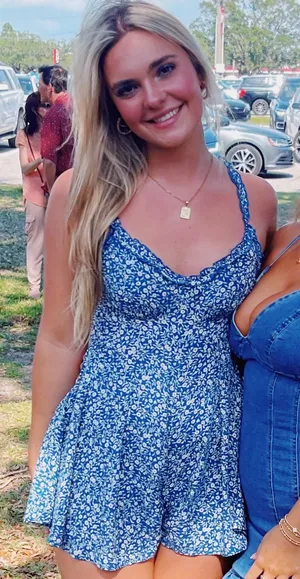 Princess Polly Blue Floral Romper thumbnail 1