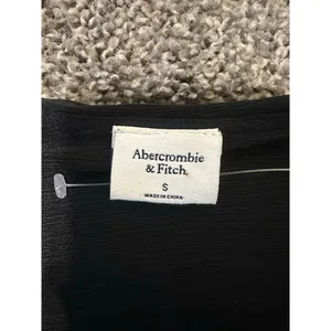 Abercrombie Fitch Black Long Sleeve Bodysuit Small thumbnail 12