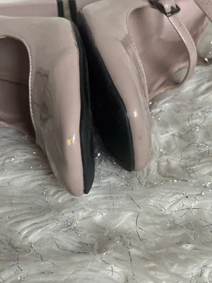 Marc Fisher Charisy Beige Women’s Tapered Patent Leather Block Heel Shoes Size8M thumbnail 9