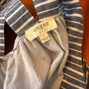 $5 in a bundle Umgee blue striped sundress Size Large thumbnail 9