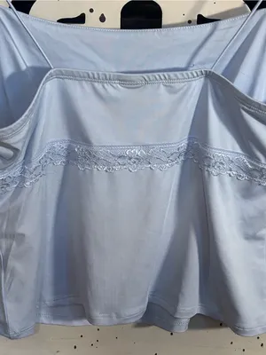 Wild Fable Light Blue Women's Lace-Trim Cami Top thumbnail 7