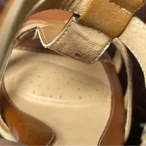 Sofft Women's Tan Leather Sandals Brown Size 7.5 thumbnail 6