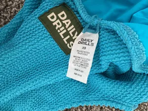 Daily Drills scoop back one piece swimsuit thumbnail 4