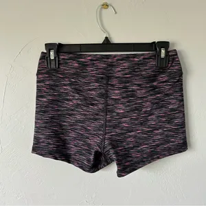 Fleo Purple Black Heathered Original OG Shorts Small Gym Workout thumbnail 5