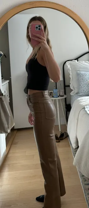Aritzia Wilfred Melina Leather Pants thumbnail 2