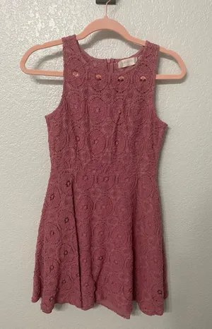 Altar’d State Mauve Dress thumbnail 1