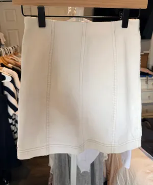 White Free People Skirt thumbnail 1