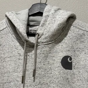 Carhartt Relaxed Fit Mid-Weight Asphalt Heather Gray Woman’s 1X Hoodie Casual thumbnail 5