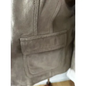 Liz Claiborne brown tan jacket suede size m thumbnail 4
