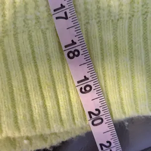 American Eagle Bright Citron Crewneck Sweater Yellow Sz M thumbnail 10