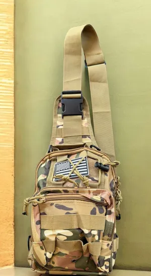 Tactical EDC shoulder bag carrier. ✅✅✅🔥🌴 Green thumbnail 1
