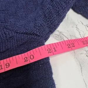Lululemon Texture Play Crew Sweater‎ Sz XS S night sea blue thumbnail 6