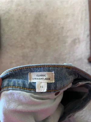 Madewell Classic Straight Jeans in Meadowland Wash 31 thumbnail 7