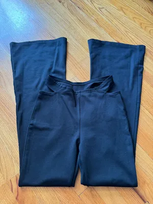 Edikted Cut Out Flare Pants thumbnail 1