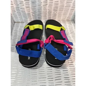 New Nine West Tomoro 2 Womens Platform Sandals Multicolor Strappy Neon Size 8M‎ thumbnail 5