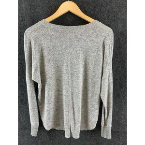 Abercrombie & Fitch Women’s Sweater Cardigan Top So Soft Loose Fit Gray Size XS thumbnail 10