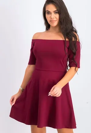 Stitch Fix Nine Britton Ophelia Off The Shoulder Knit Dress Women’s XS thumbnail 1
