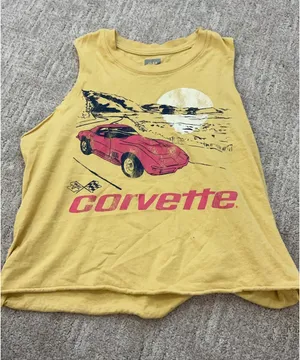 Cropped tank Yellow Size M thumbnail 1