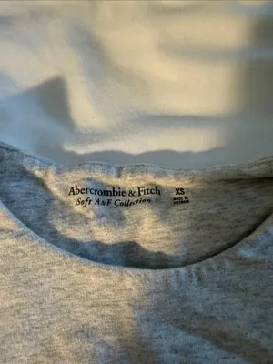 Abercrombie & Fitch Gray Short-Sleeve Bodysuit thumbnail 2