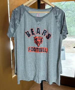 NWT NFL Team Apparel Teens Chicago Bears Camo Size XL 15/17 thumbnail 1