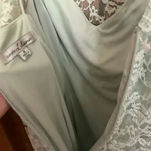 Simply Liliana Green Lace Dress Size 8 thumbnail 3