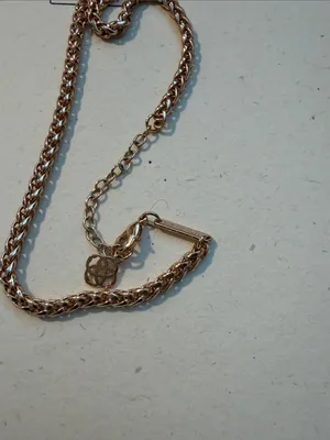 Kendra Scott Jayce Pyrite Rose Gold Necklace thumbnail 2