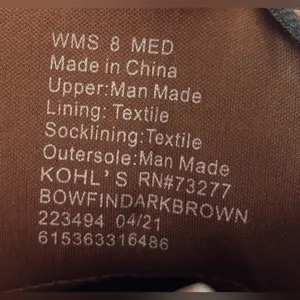 SO 8 BOWFIN Lug Sole Chunky Brown Lace Front Side Zip Ankle Boots thumbnail 7