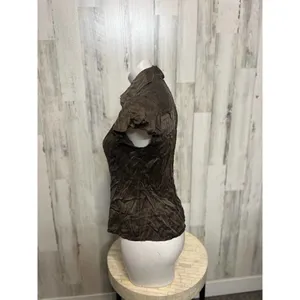 Kensie brown top Brown Size 10 thumbnail 2