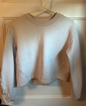 Lululemon crop crew sweatshirt thumbnail 1