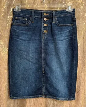 Big Star Stella High Rise Denim Pencil Skirt Size 26 Small thumbnail 1
