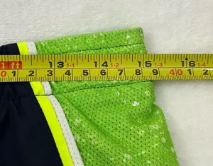 Nike Dri Fit Navy & Lime Seattle Seahawks Athletic Running Gym Shorts Womens S/M thumbnail 8
