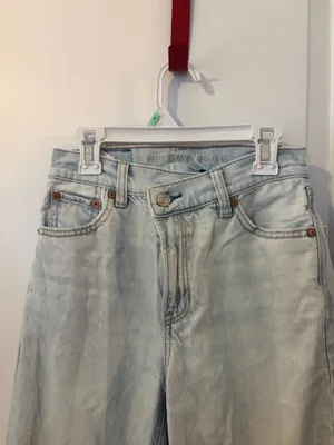 american eagle strigid highest rise baggy straight thumbnail 3