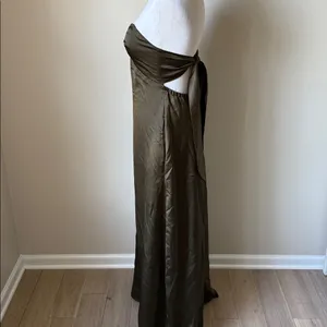 Revolve LBLC The Label Blake Strapless Dress Green Size XS thumbnail 6