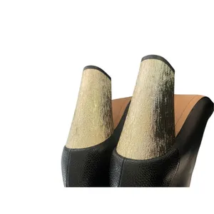 Circus By Sam Edelman Ankle Booties Block Heel Pointed Toe Black/ Gold 8.5M thumbnail 7